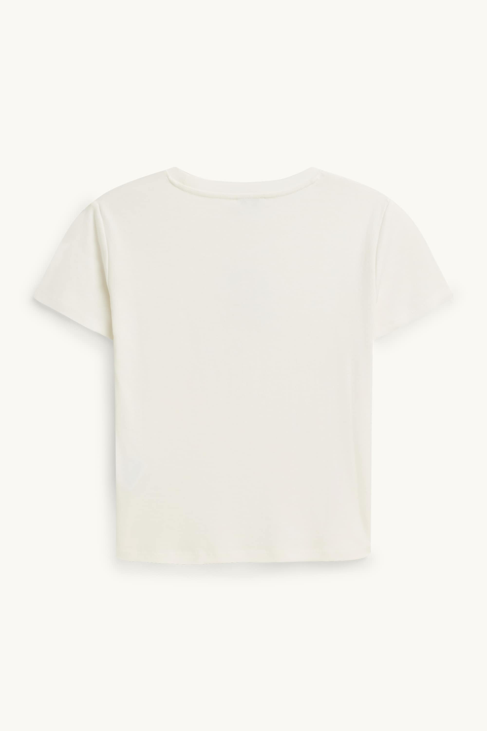 T-shirt - slim fit white
