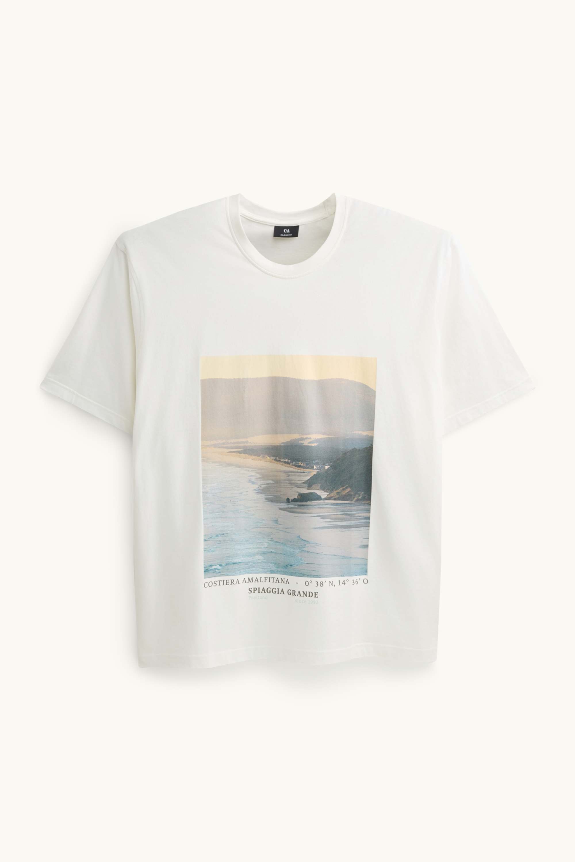 T-shirt - relaxed fit white