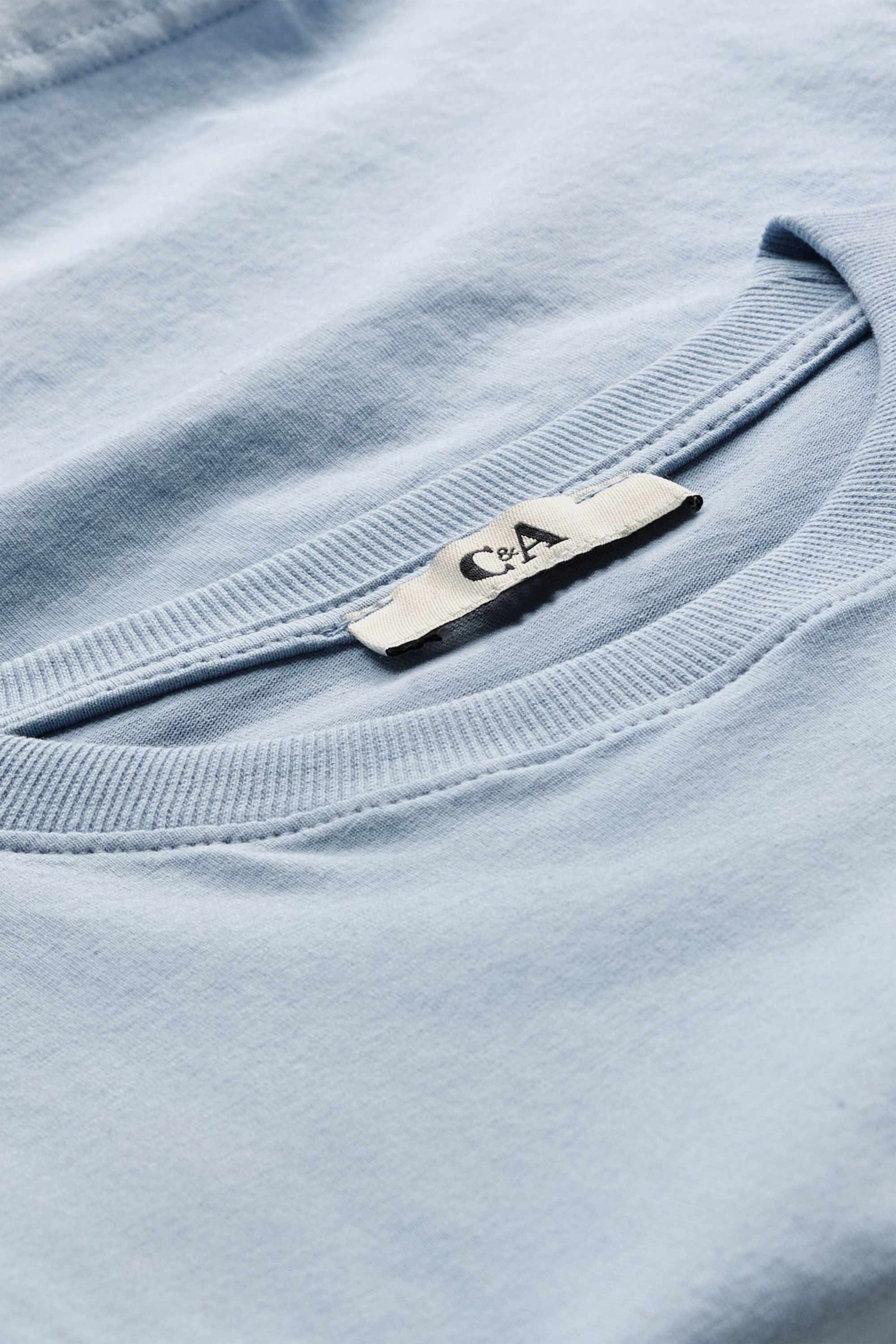 T-shirt - oversized light blue