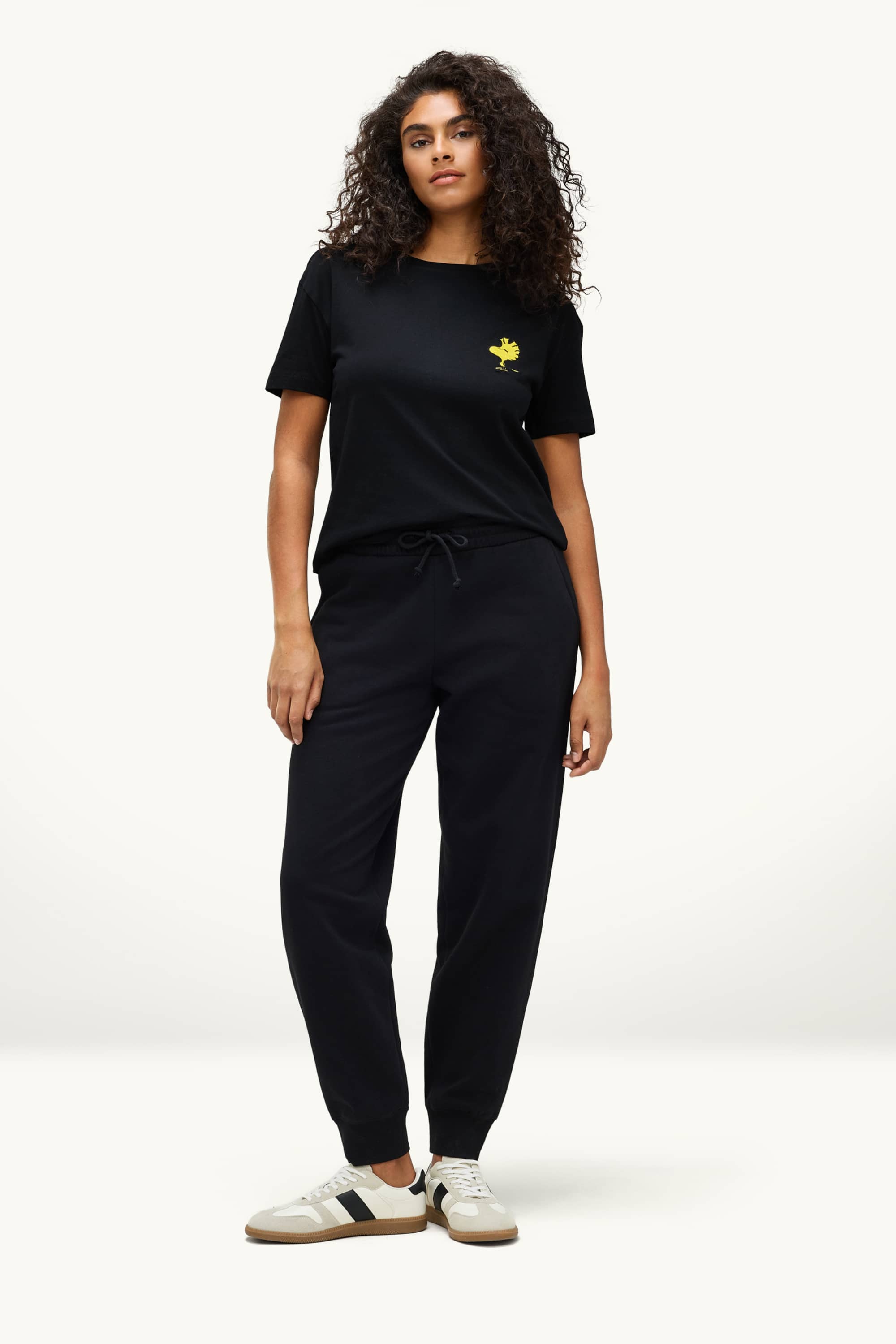 T-shirt - regular fit - Peanuts black