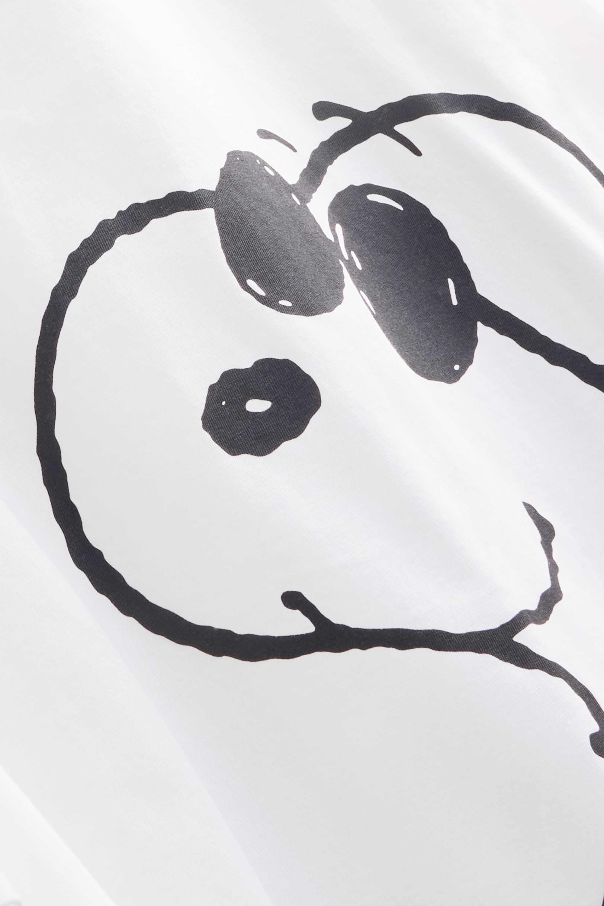T-shirt - regular fit - Snoopy white