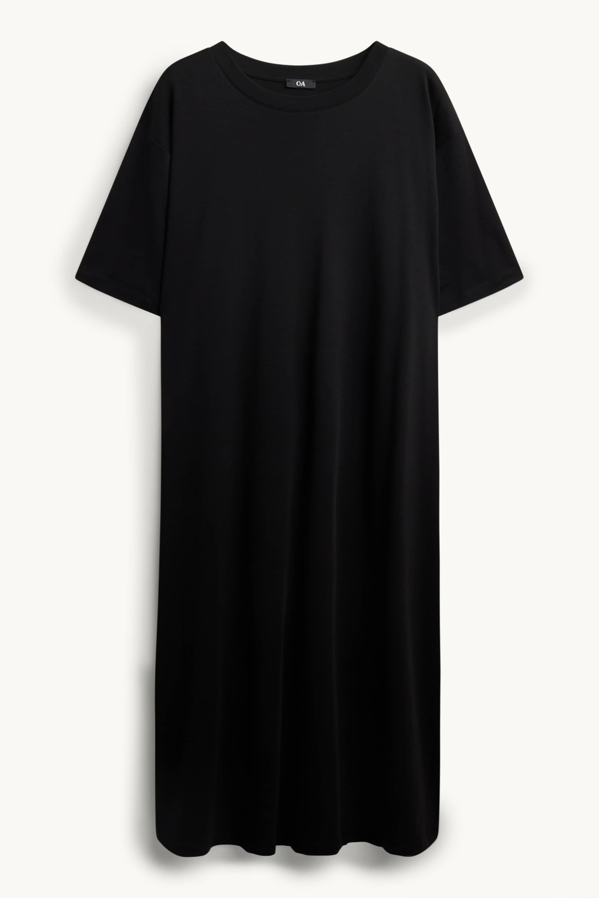 T-shirt dress black