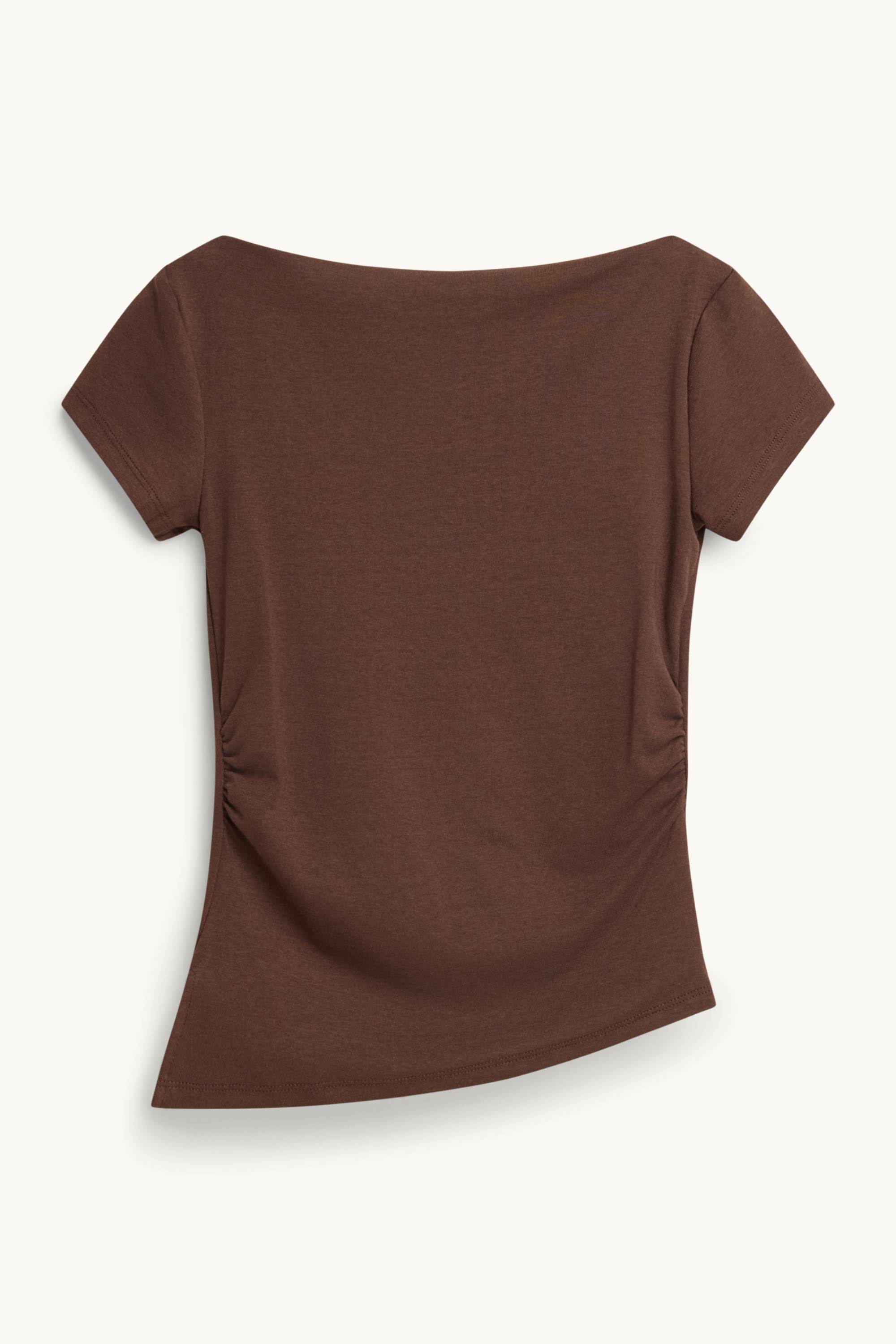 T-shirt - slim fit brown