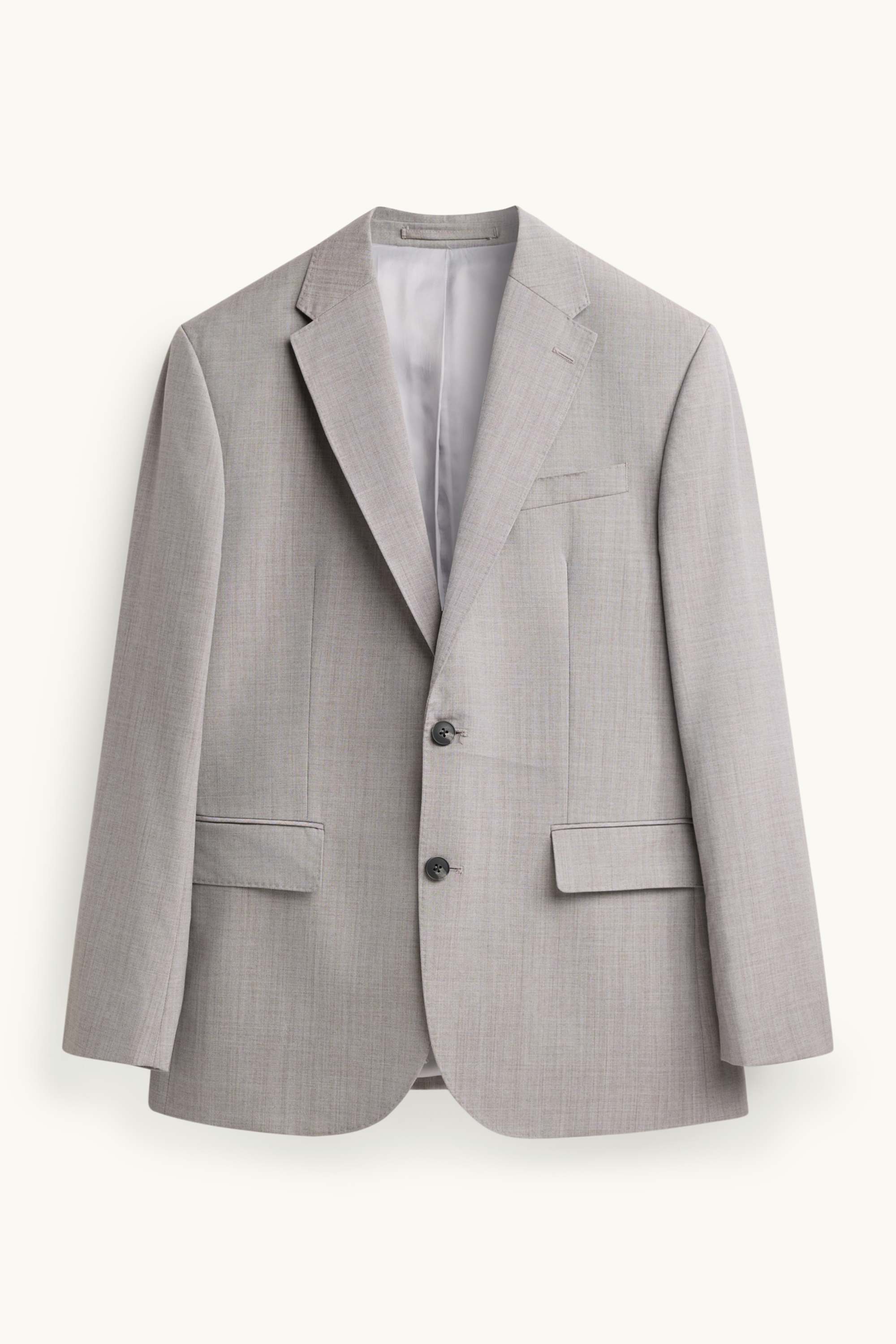 Mix & match tailored wool jacket - regular fit gray