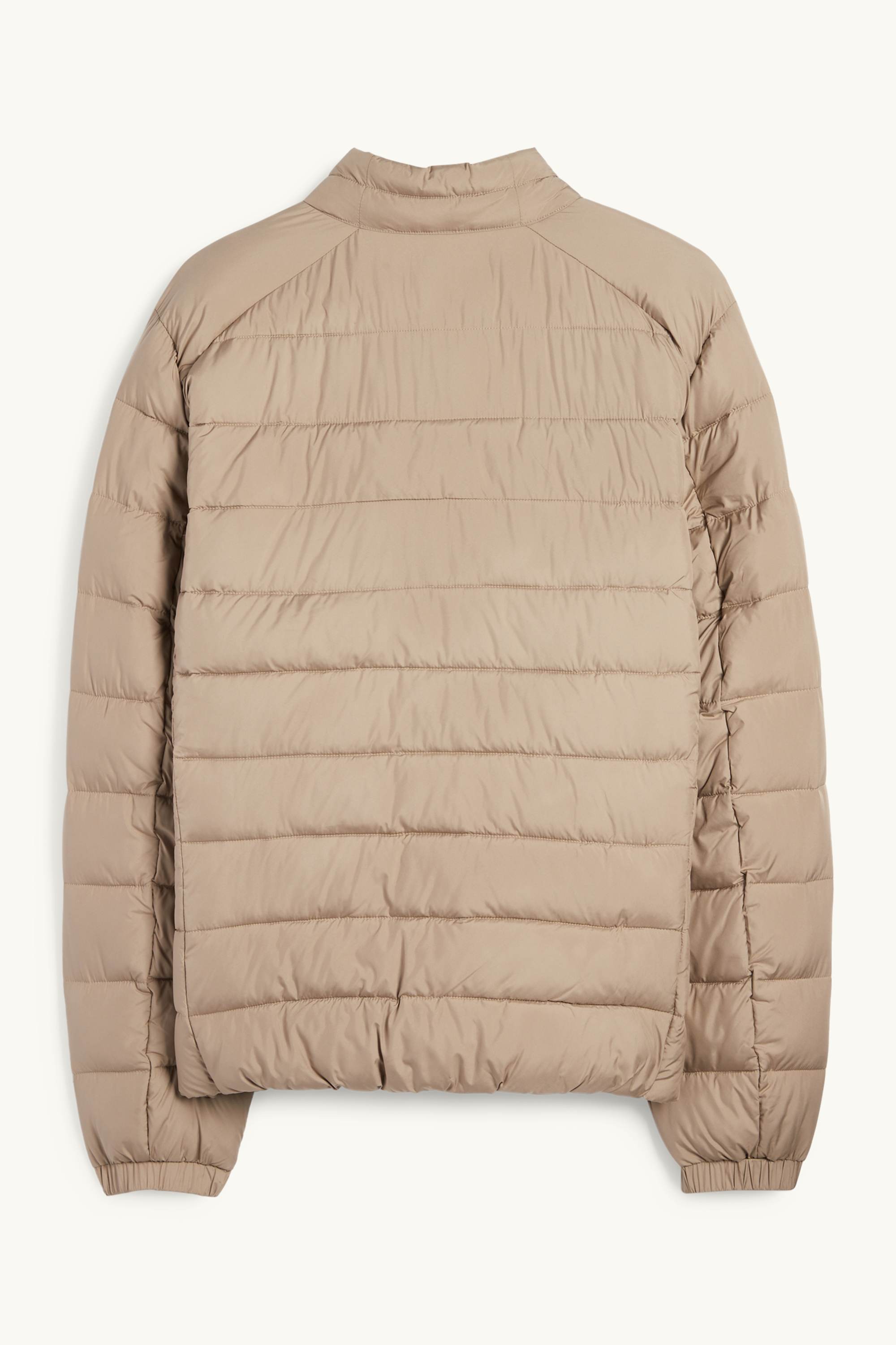 Quilted jacket beige