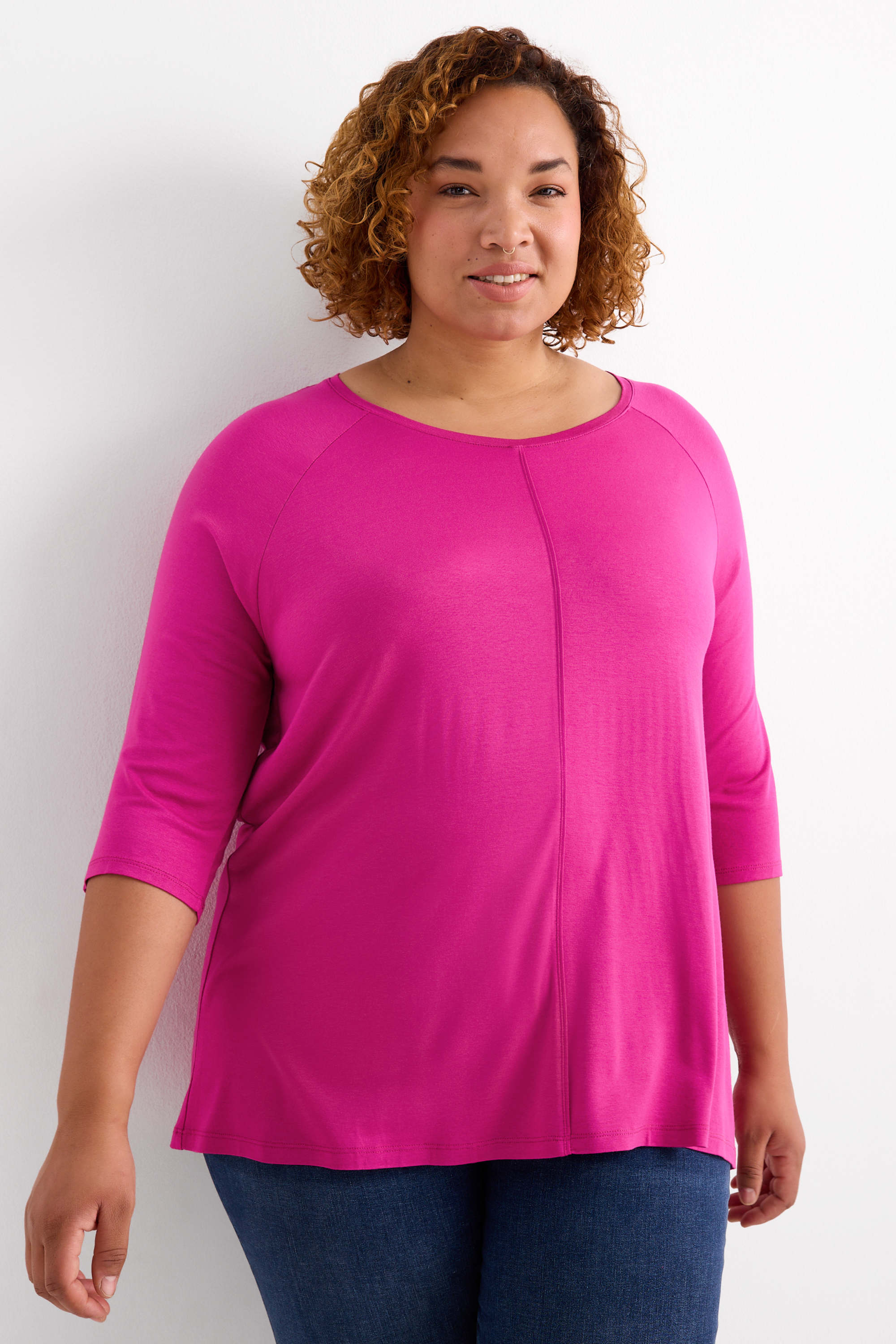 T-shirt violet