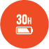 JBL LIVE 500BT Up to 30 Hours Battery Life - 2 Hours Recharging Time - Image