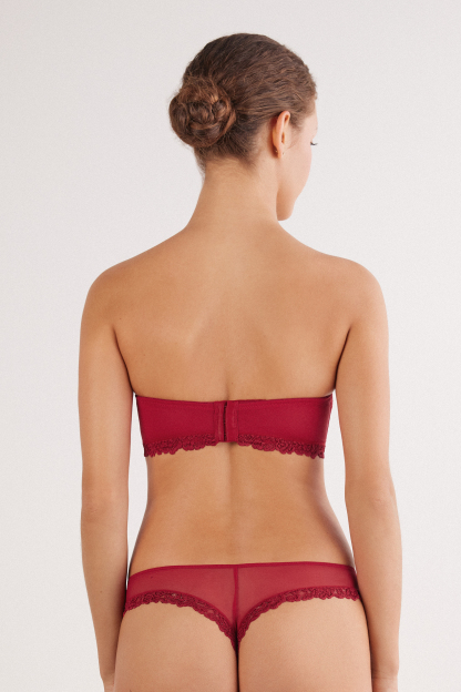 Pretty Flowers Bandeau Bra