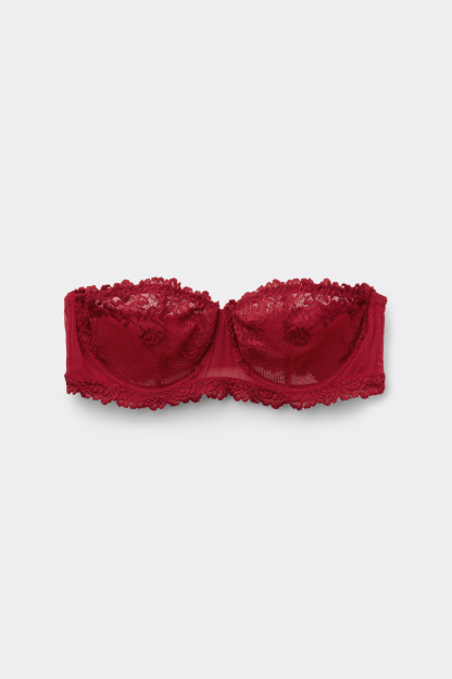 Pretty Flowers Bandeau Bra