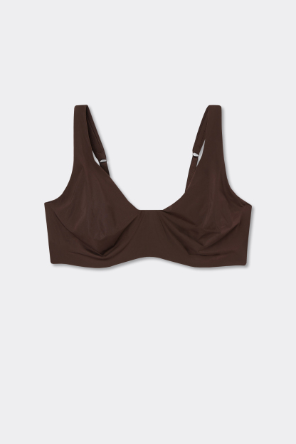 Greta Comfort Lounge Balconette Bra in Ultralight Microfiber