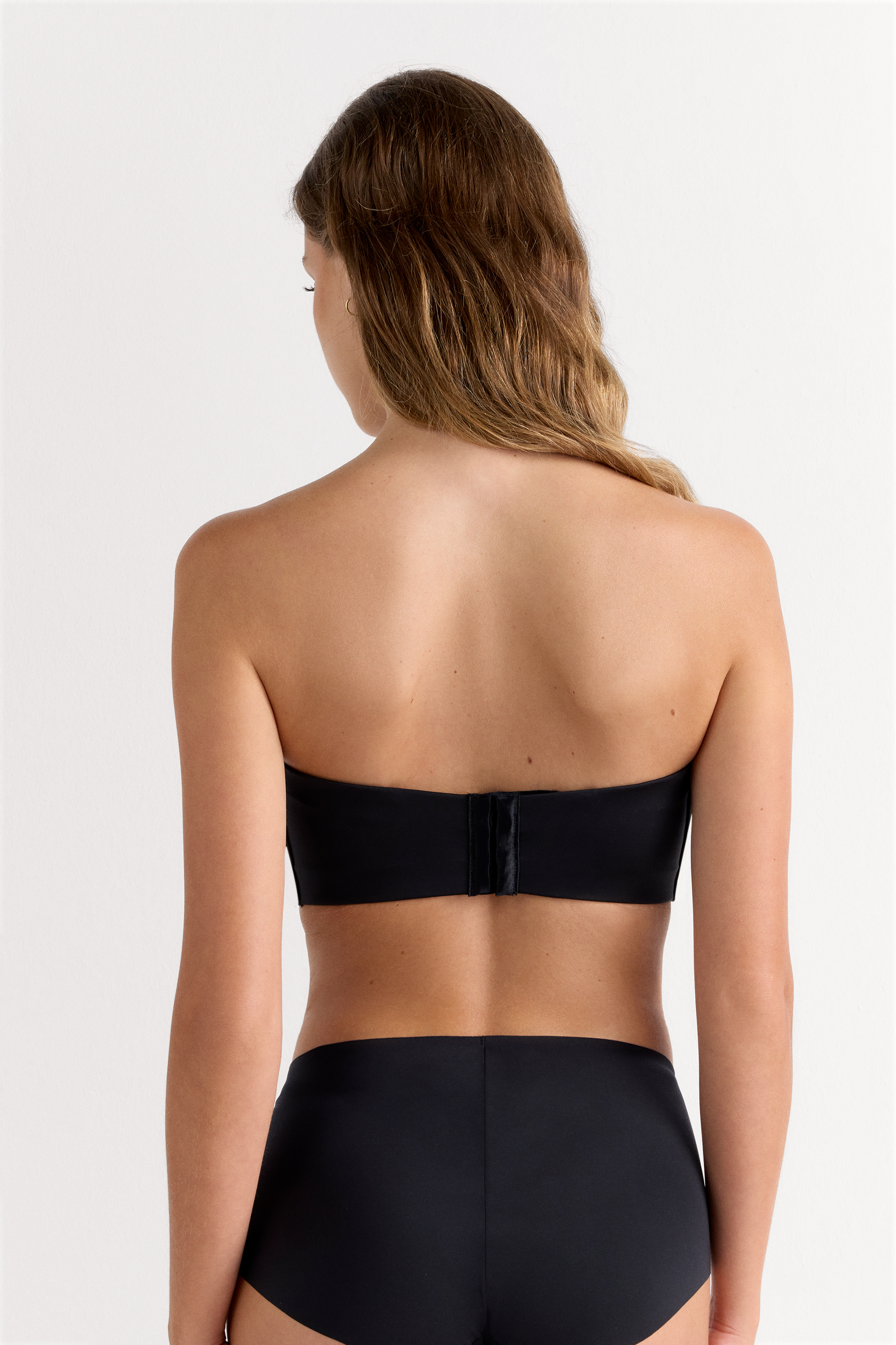 Diletta Bandeau Balconette Bra in Ultralight Microfiber