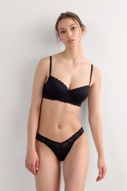Sofia Lace Balconette Bra