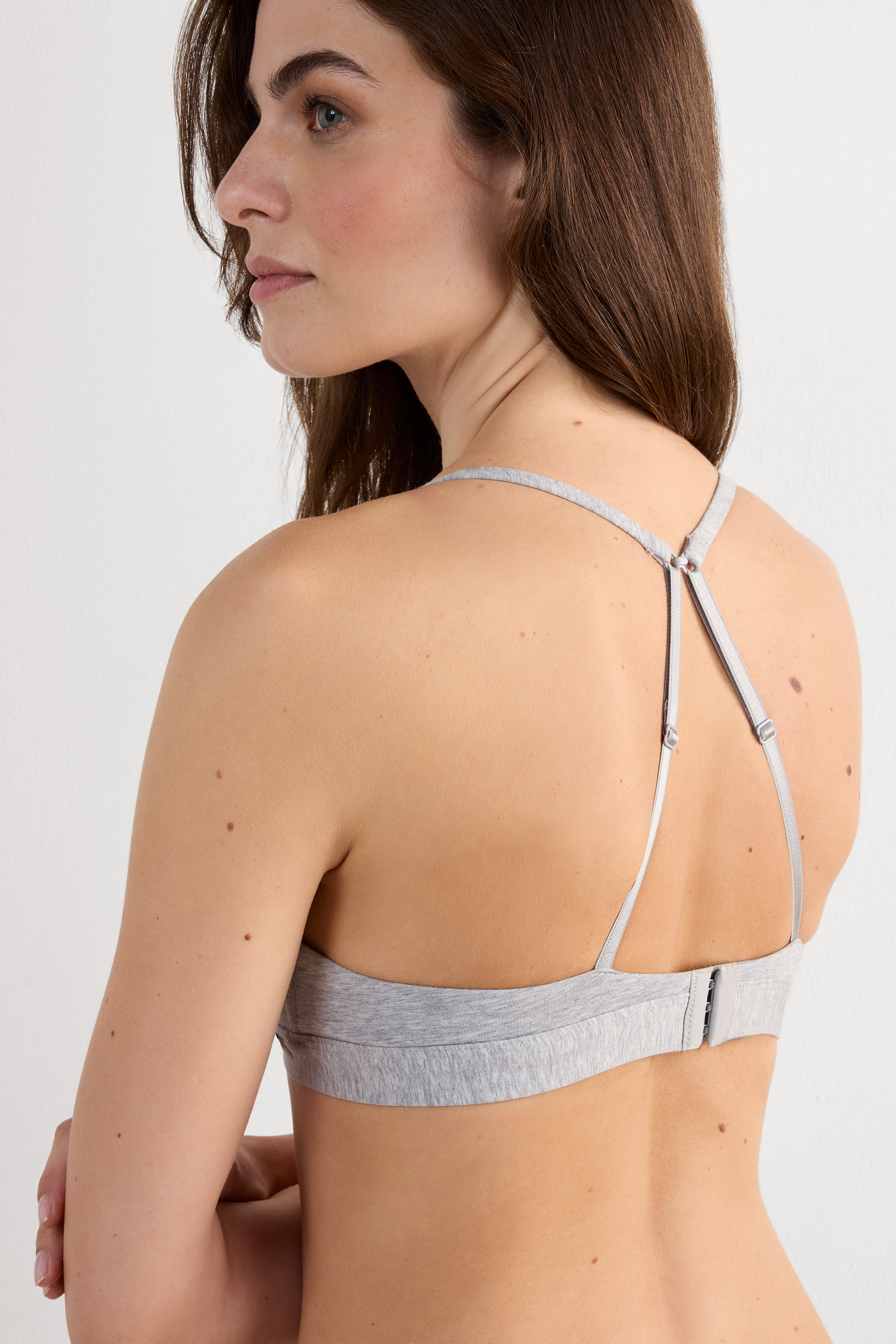 Tiziana Triangle Bra in Cotton