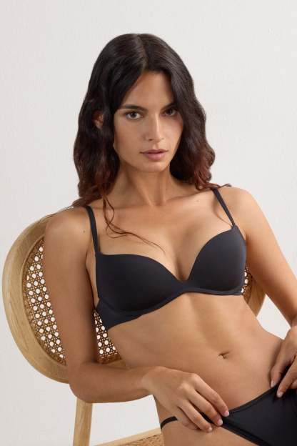 The Silky Touch Microfiber Gioia Super Push-Up Bra