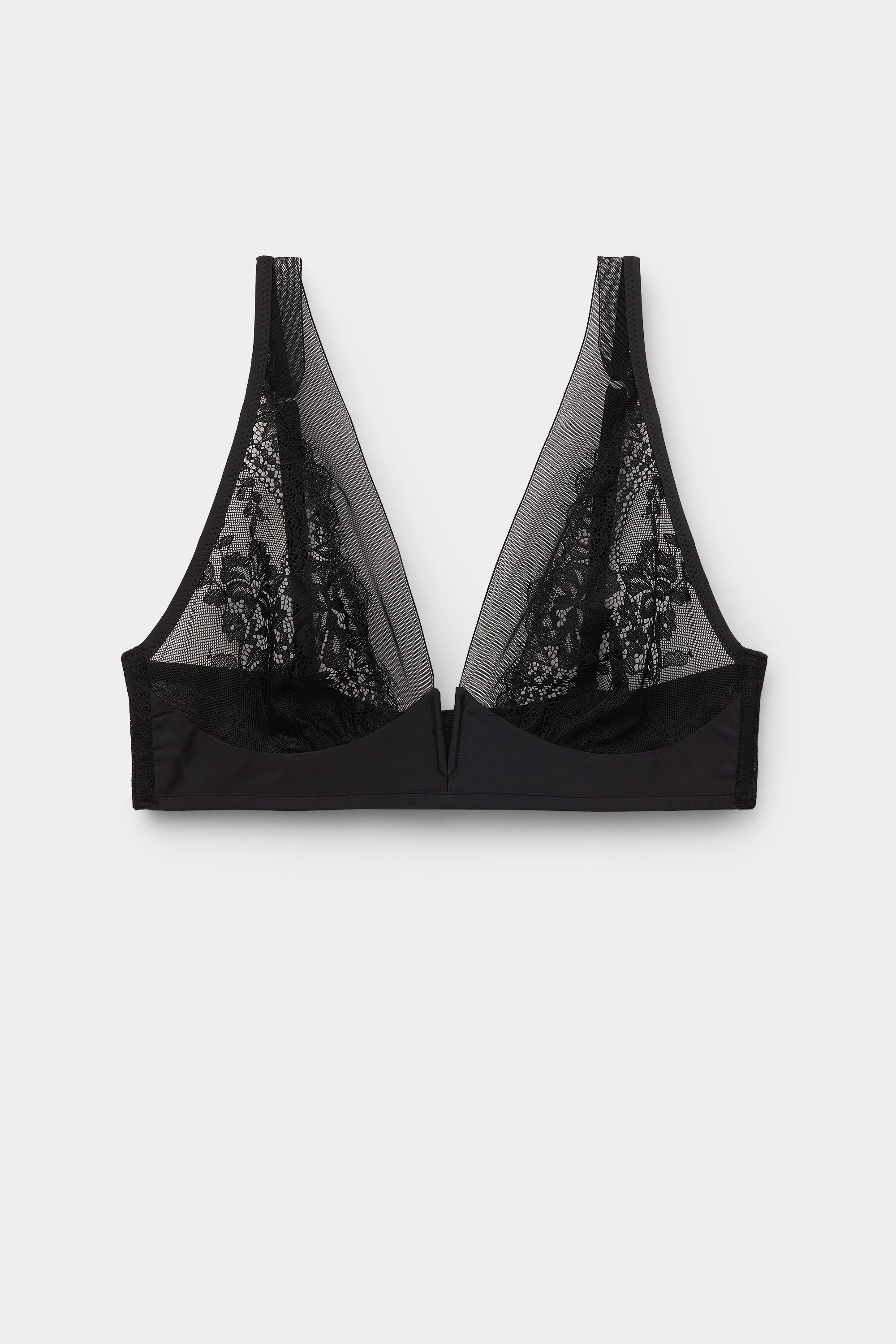 Sheer Glamour Triangle Bra