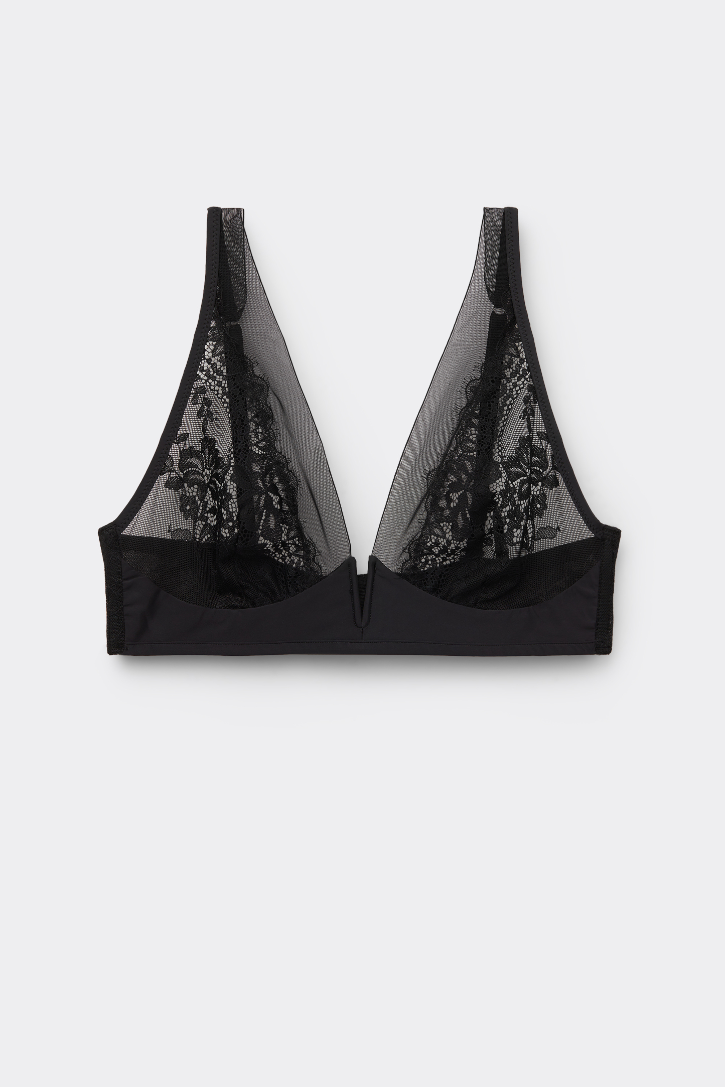Sheer Glamour Triangle Bra