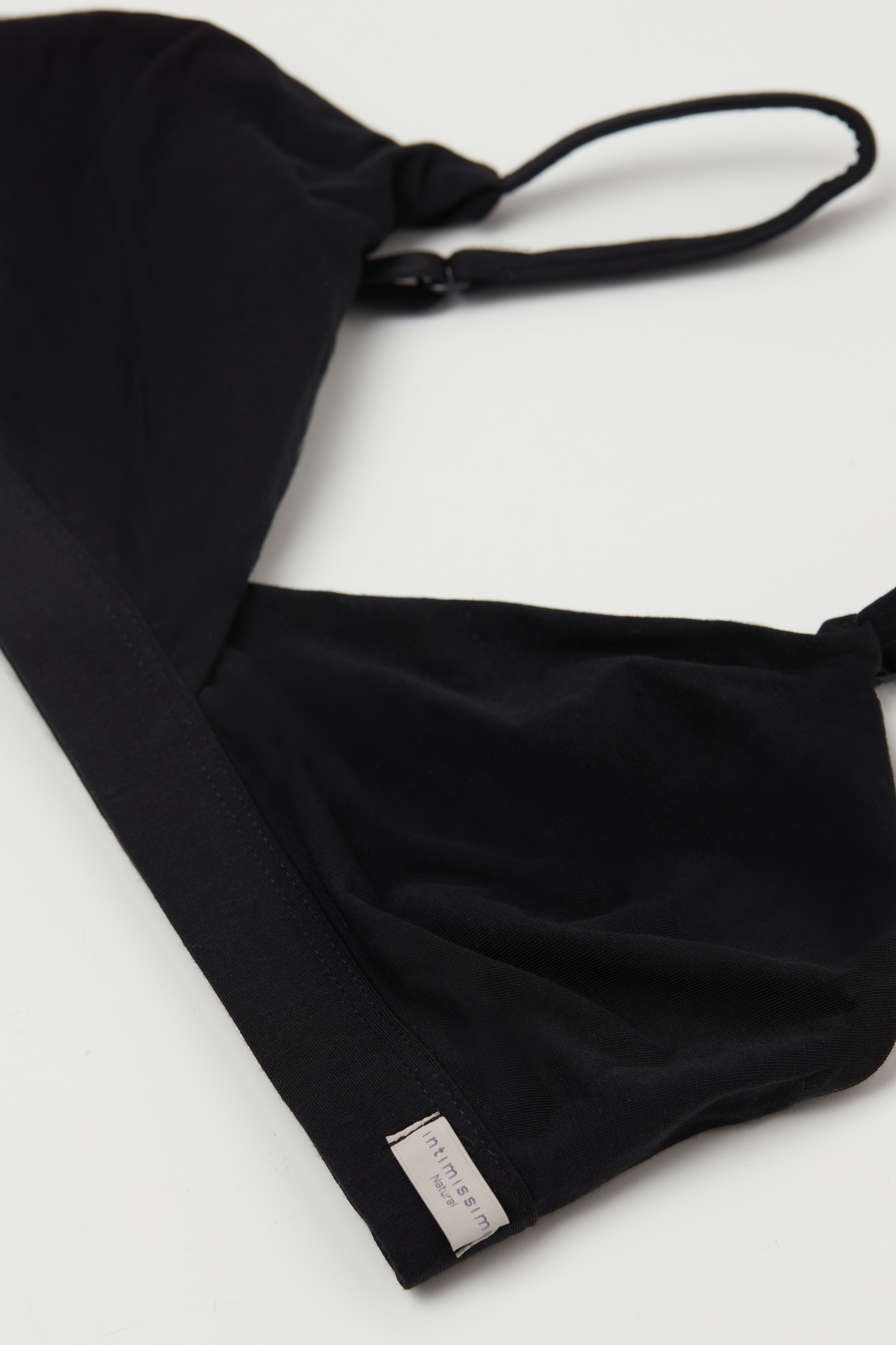 Emma Triangle Bra in Natural Cotton