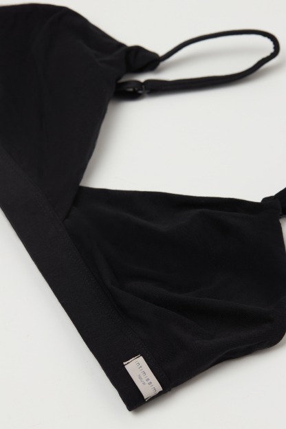 Emma Triangle Bra in Natural Cotton