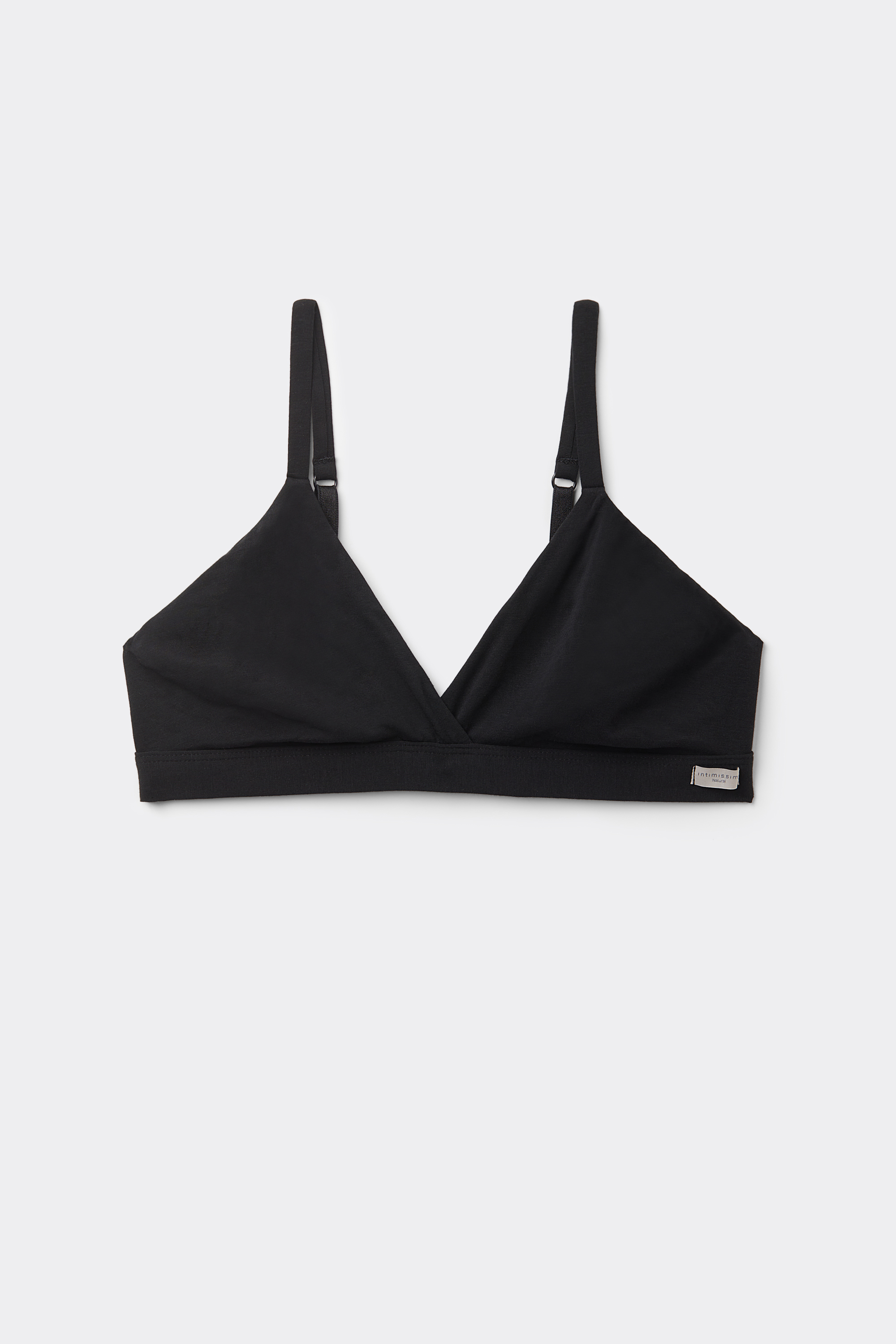 Emma Triangle Bra in Natural Cotton