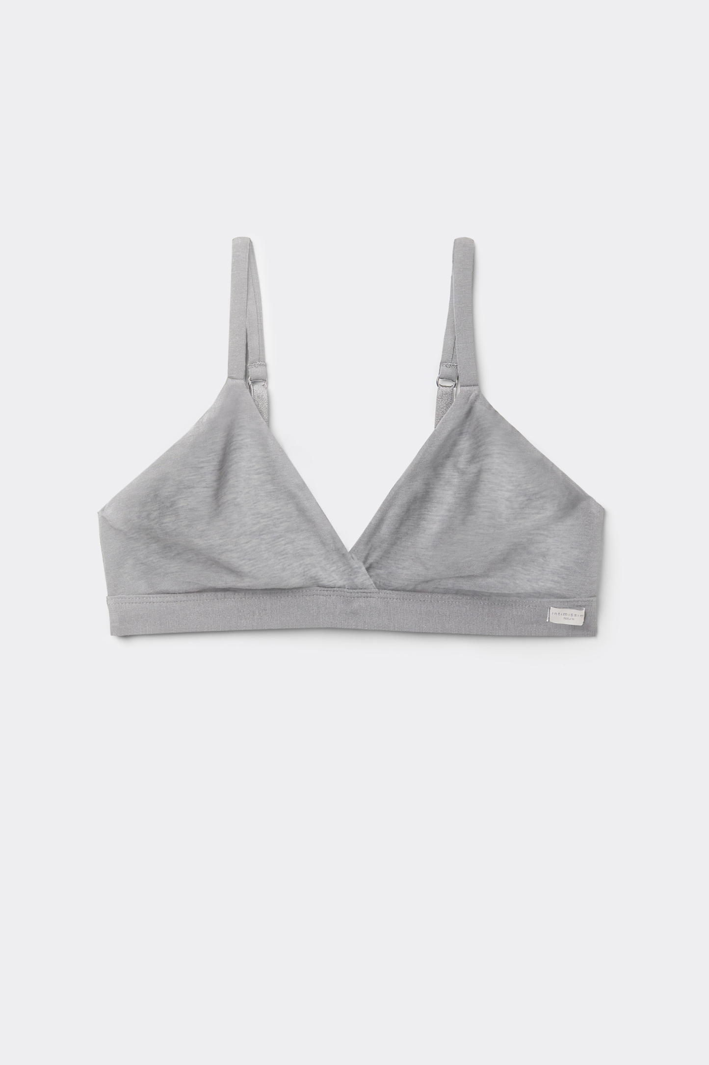 Emma Triangle Bra in Natural Cotton