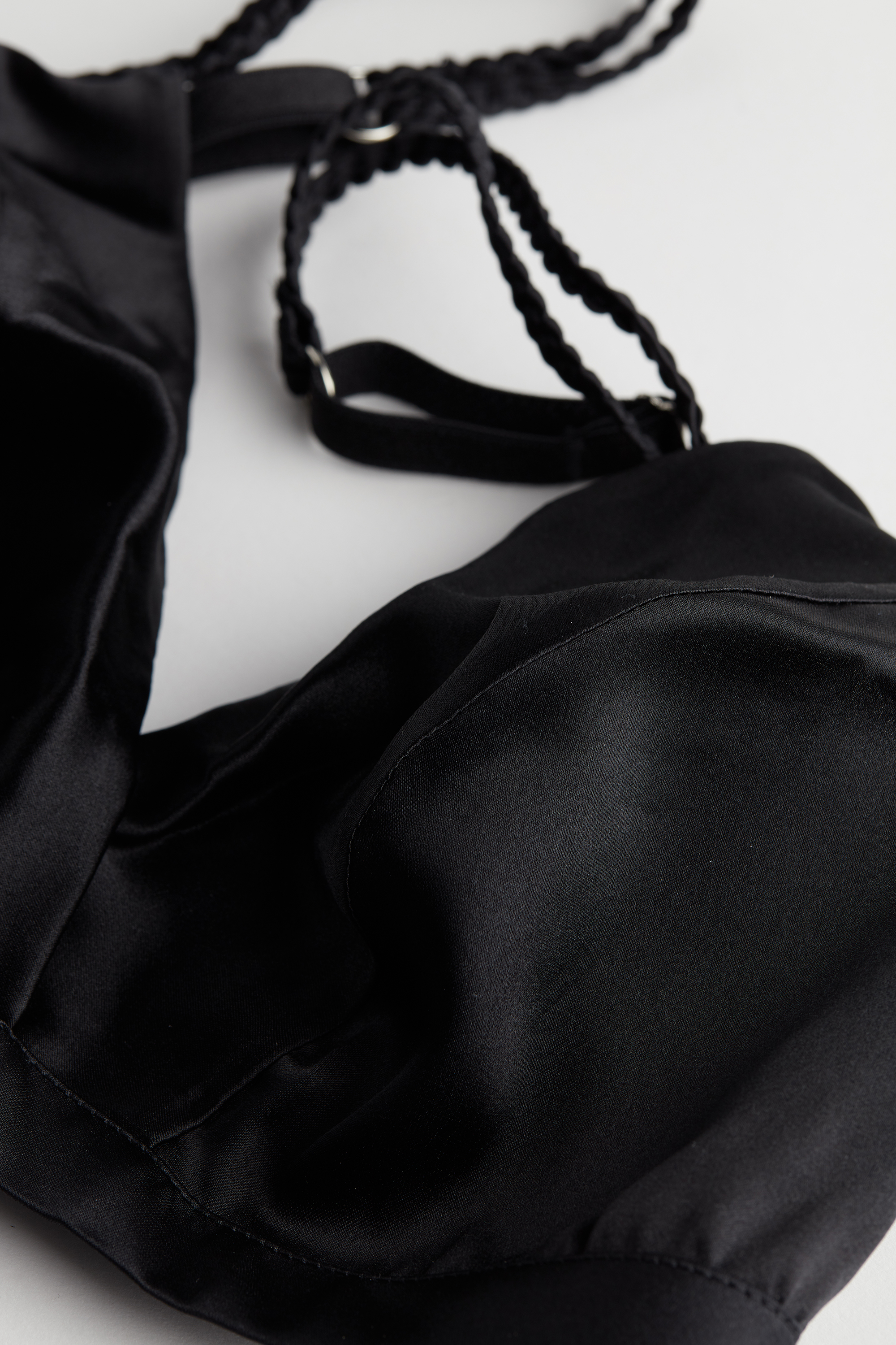 Emma Refined Everyday Bralette Triangle Bra in Silk