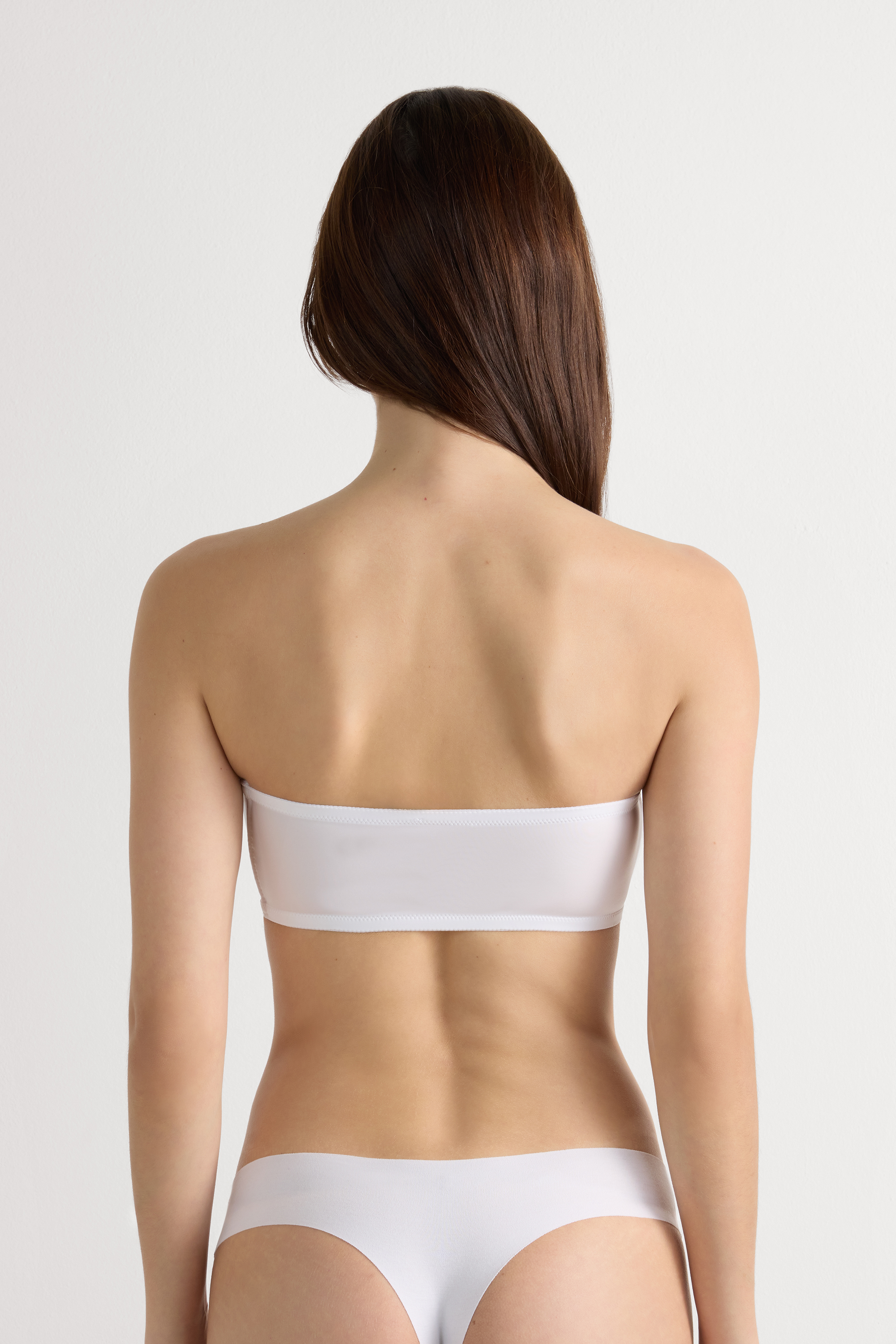 Ilaria Bandeau Bra in Ultralight Microfiber