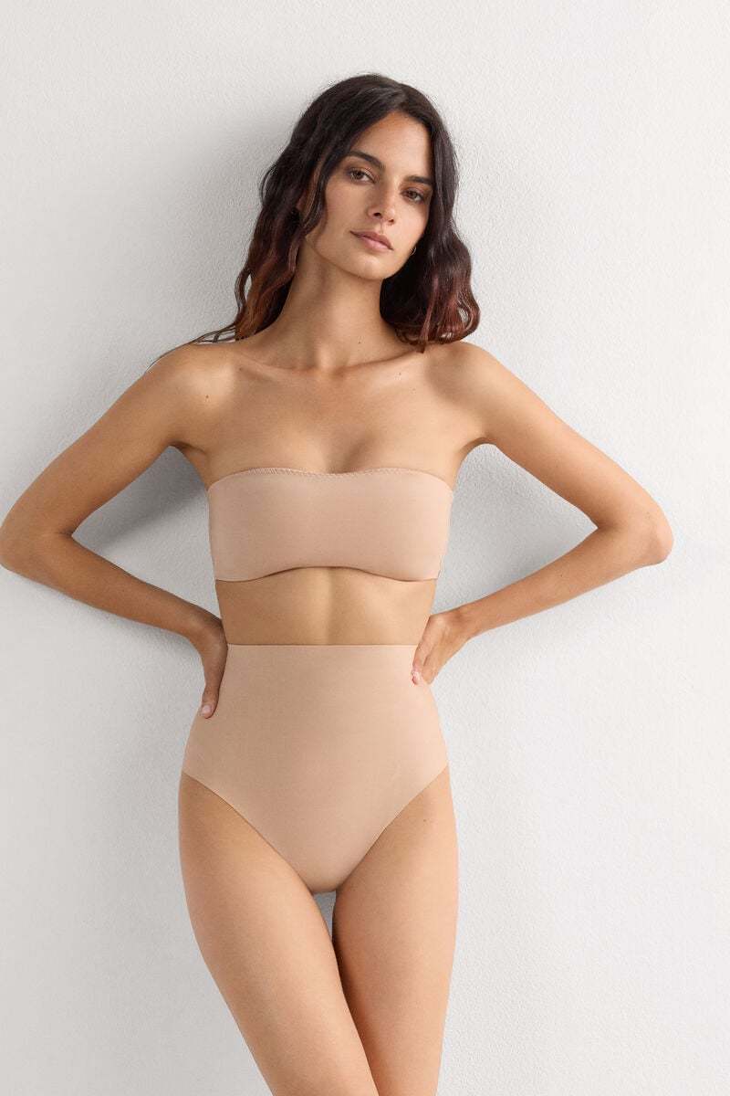 Ilaria Bandeau Bra in Ultralight Microfiber