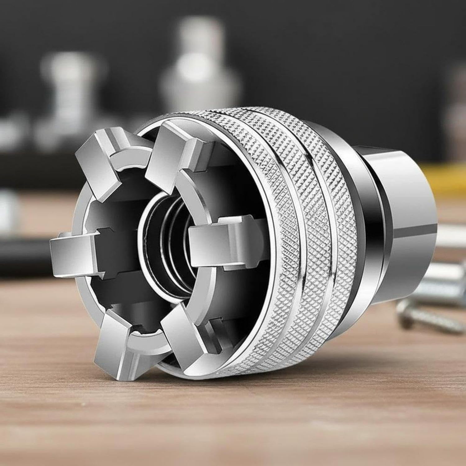 Adjustable Socket 3/8'' To 3/4'' Universal Sleeve 10-19mm Magic Socket Electric Drill Wrench Converter Power Hand Repair Tool