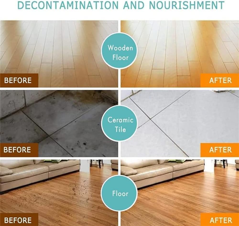 100pcs/package Multi Effect Floor Cleaning Slice,Portable Multi-effect Soluble Floor Cleaner Sheet, for Tile and Plank Flooring Surfaces Concentrate Cleaning Slice