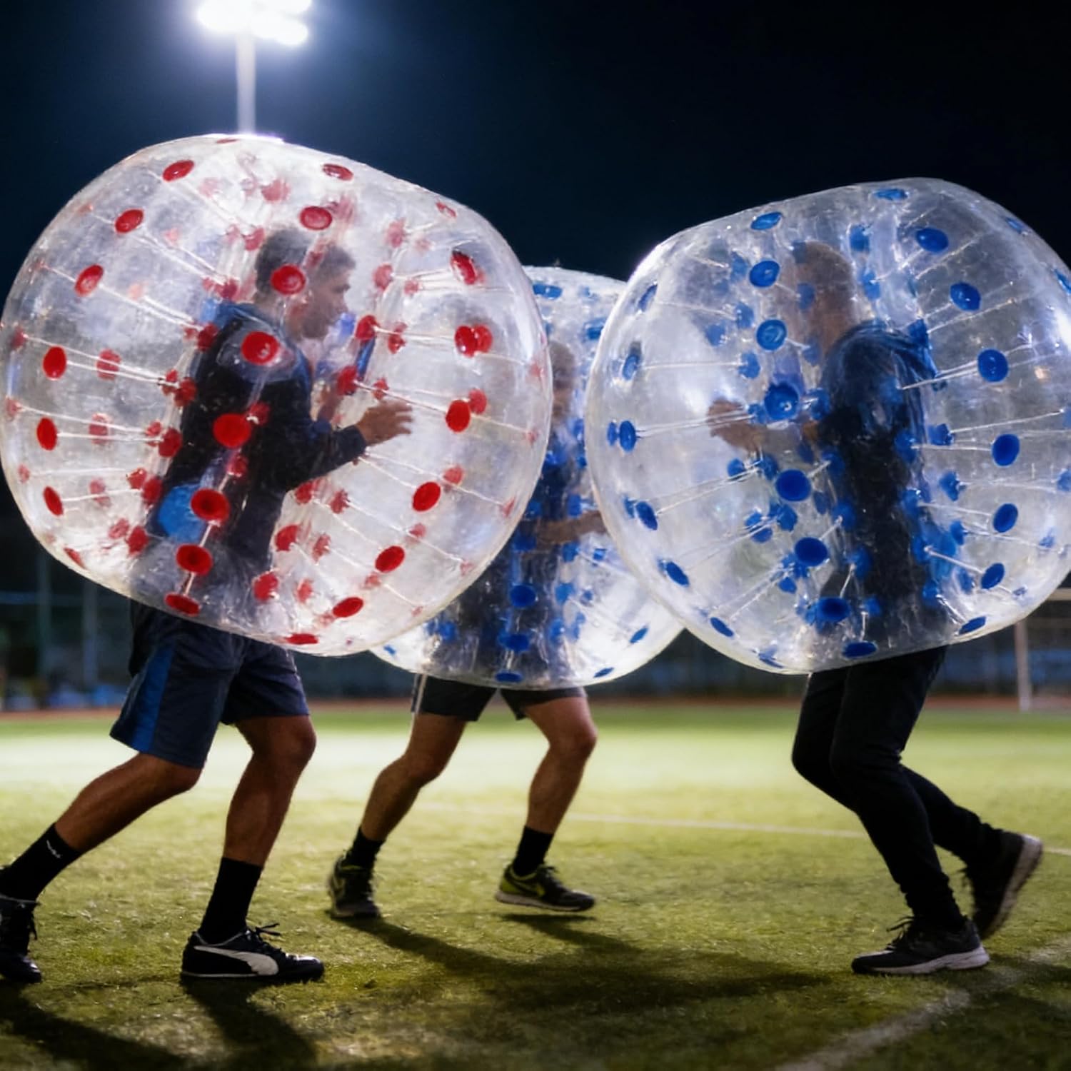 Inflatable Bumper ONE Ball for Adult Kids Bubble Soccer Balls Blow Up Toy Playground Balls Human Hamster Knocker Ball Outdoor Zorb Balls