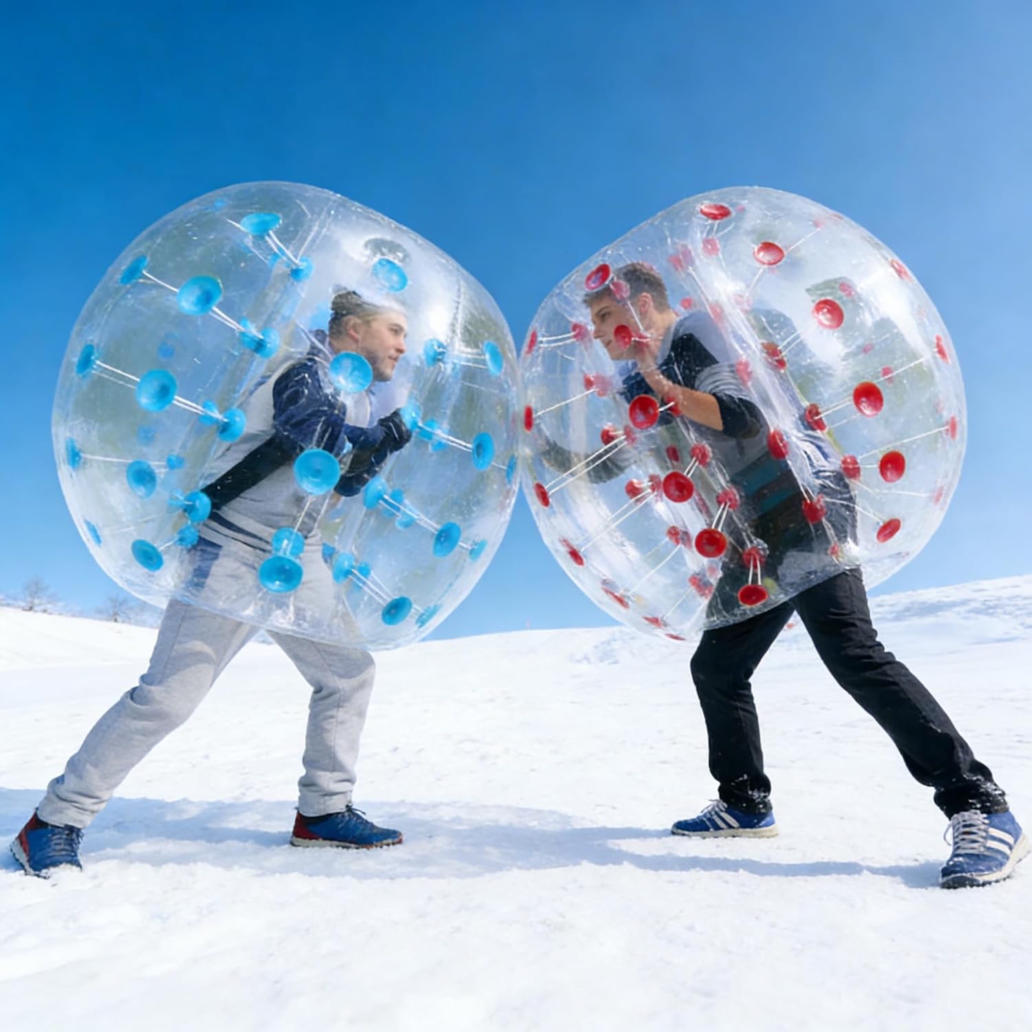 Inflatable Bumper ONE Ball for Adult Kids Bubble Soccer Balls Blow Up Toy Playground Balls Human Hamster Knocker Ball Outdoor Zorb Balls