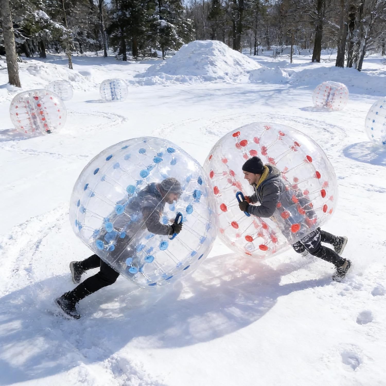 Inflatable Bumper ONE Ball for Adult Kids Bubble Soccer Balls Blow Up Toy Playground Balls Human Hamster Knocker Ball Outdoor Zorb Balls
