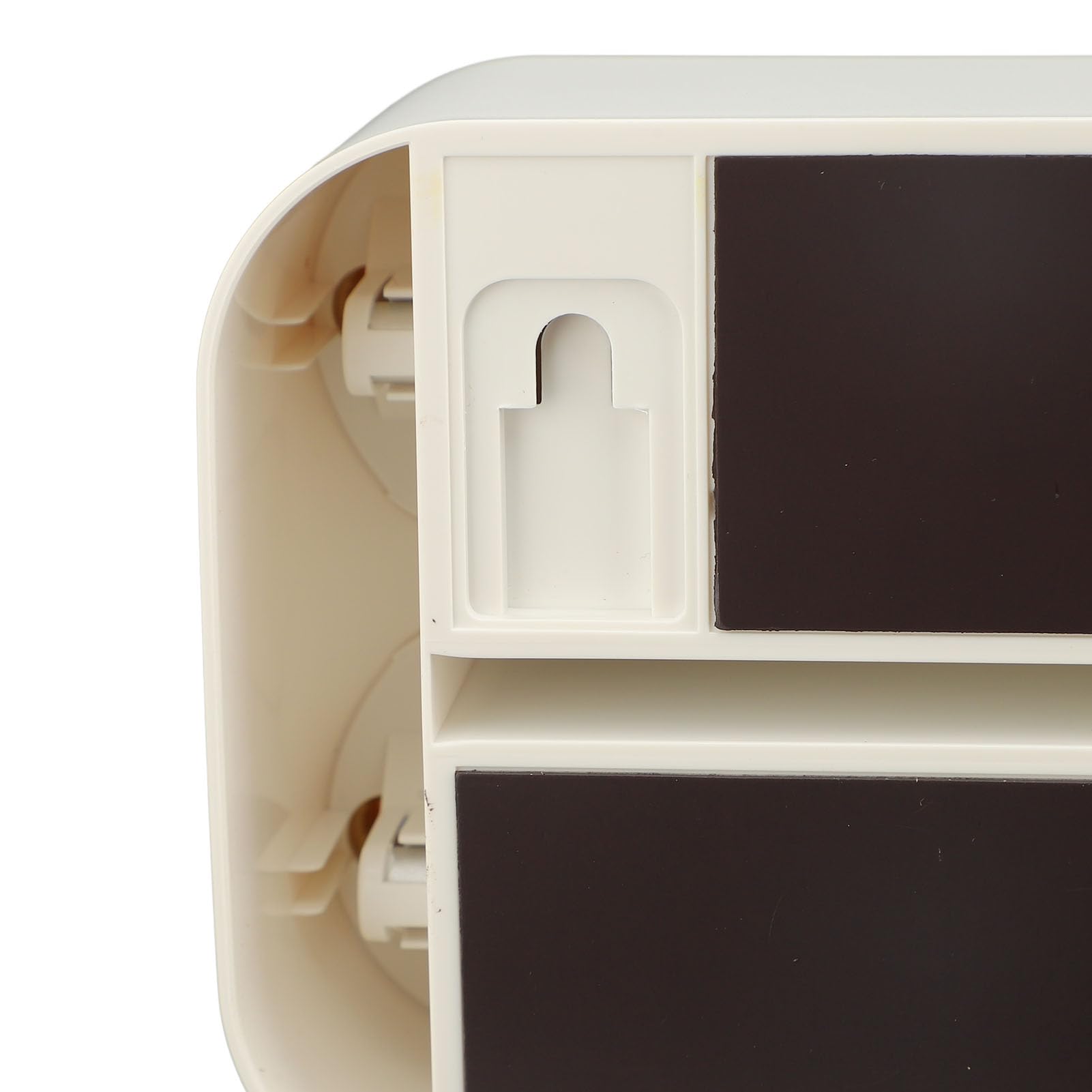 3-in-1 Wall-Mounted Kitchen Wrap Dispenser with Cutter & Paper Towel Holder