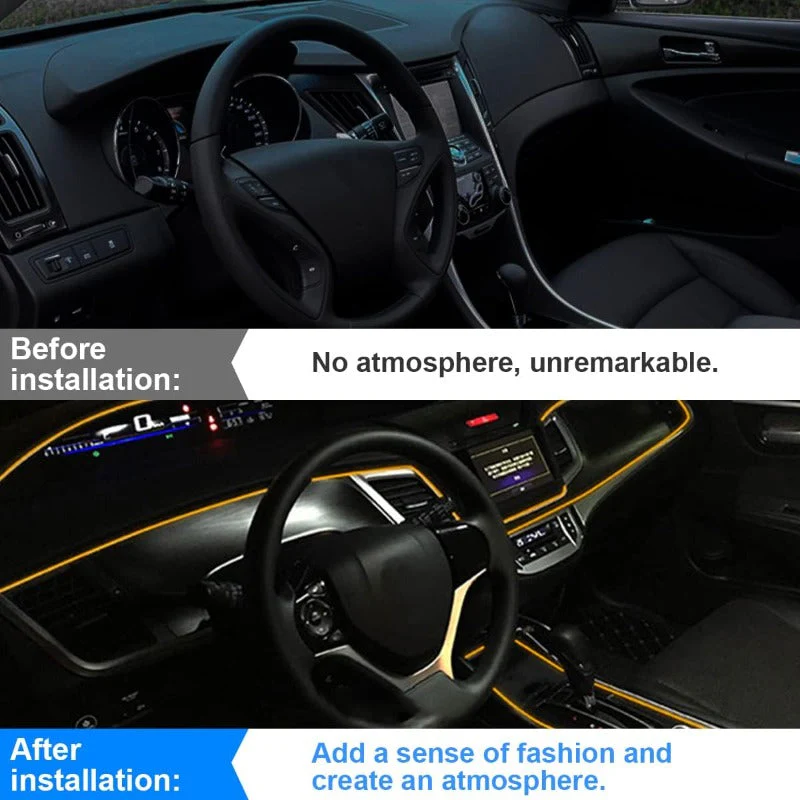 Flexible Auto Interior Glow Wire