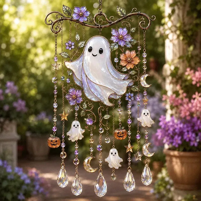 🎃Halloween-Themed Crystal Wind Chime