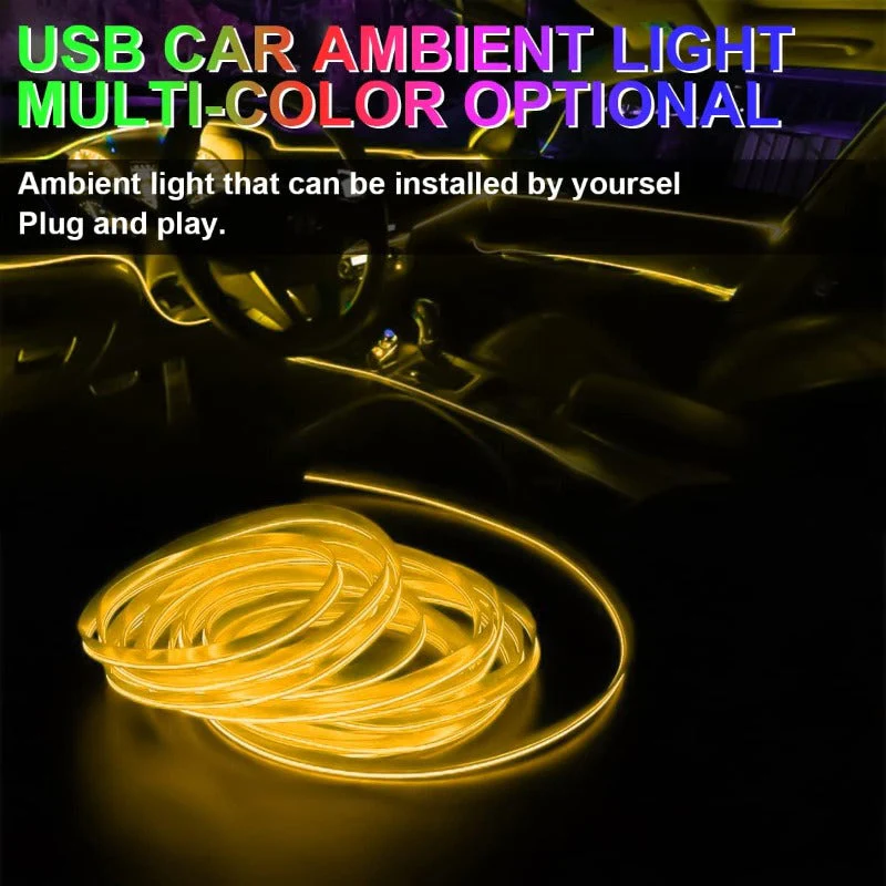 Flexible Auto Interior Glow Wire