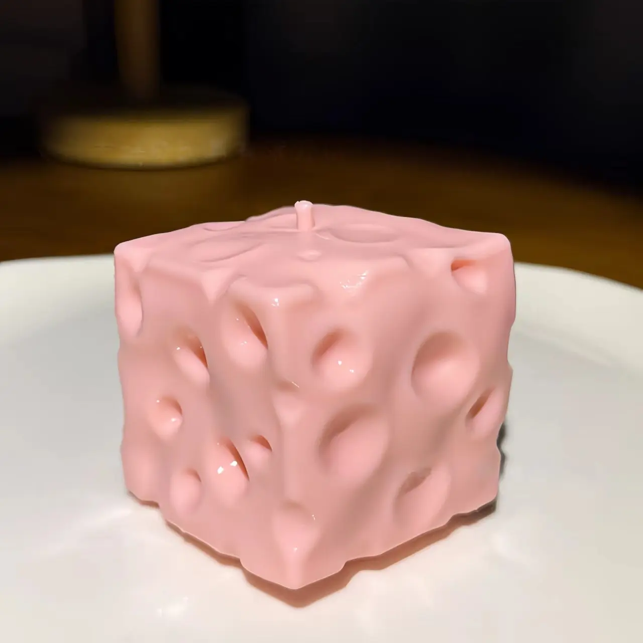 Squishy Cheese Squishy Petroleum jelly Cheese Block Squishy Stressrelief Stress ball Filled with Petroleum jelly Cheese Squishy Desktop Ornament for Adults, Portable Office Decompression Decor, Ideal Party Favor & Holiday Mini Gift
