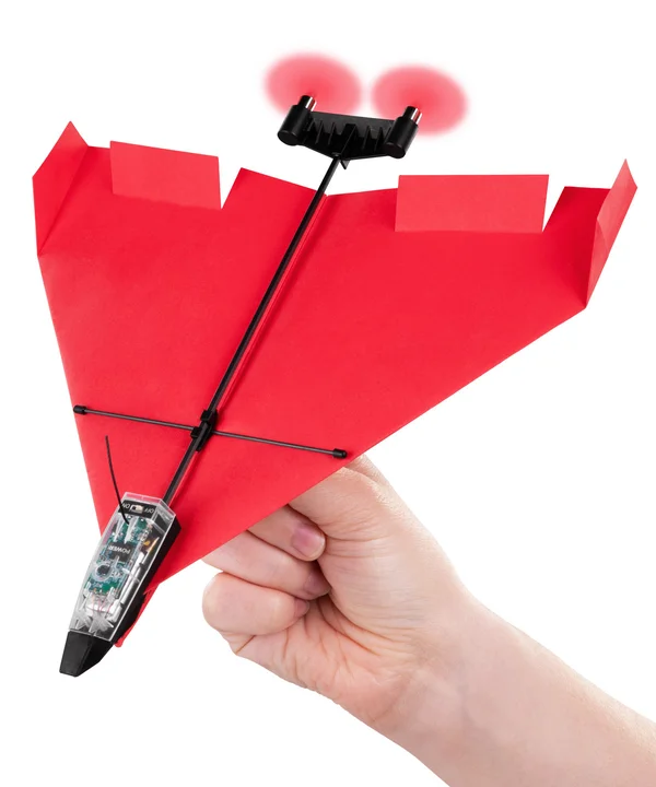 POWERUP 4.0 The Next-Generation Smartphone Controlled Paper Airplane Kit, RC Controlled. Easy to Fly with Autopilot & Gyro Stabilizer. for Hobbyists, Pilots, Tinkerers.