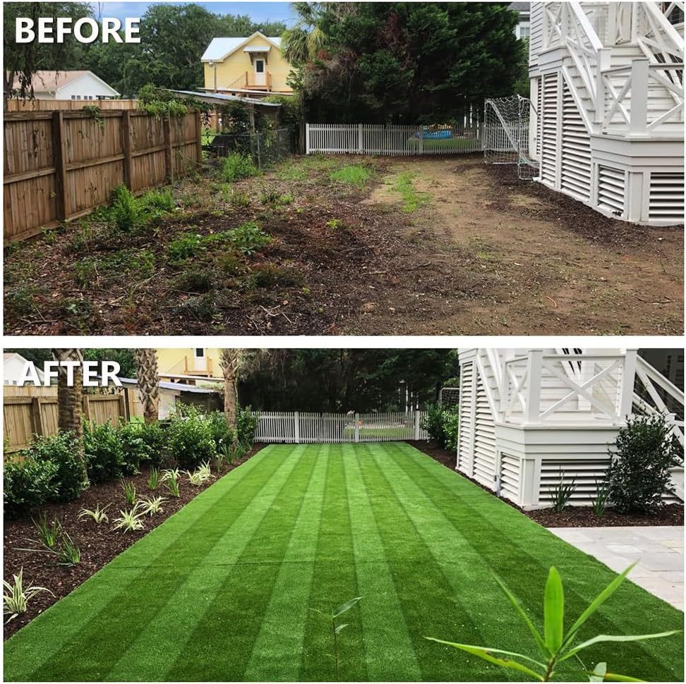 Prato Sintetico 25 x 1 m, Erba Artificiale di Alta Qualità, Aspetto Naturale, Resistente ai Raggi UV, Sistema Drenante, per Giardini, Terrazzi e Balconi