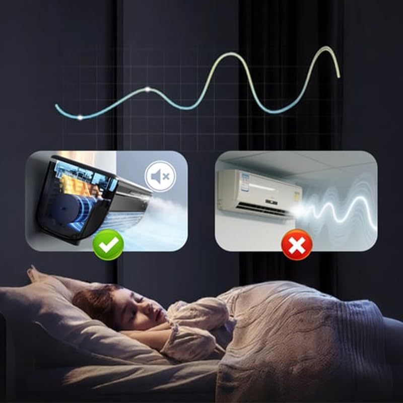 Ventilador Portátil con Nebulizador | Recargable, 6000 mAh, Control Remoto y Montaje en Pared
