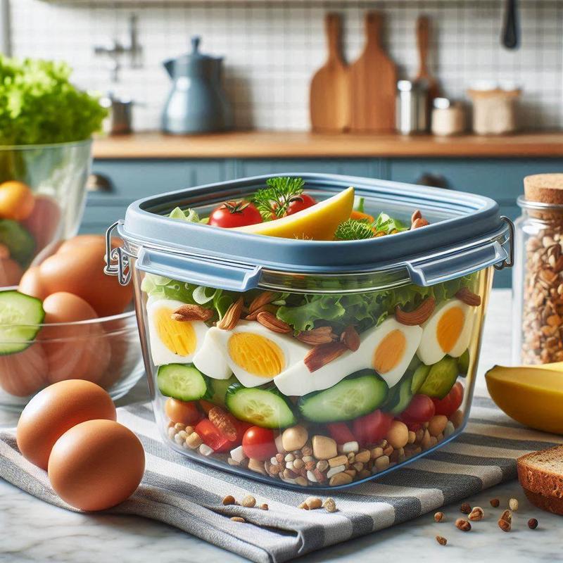 Set de 24 Recipientes de Cristal para Alimentos | 12 Recipientes + 12 Tapas, Aptos para Lavavajillas