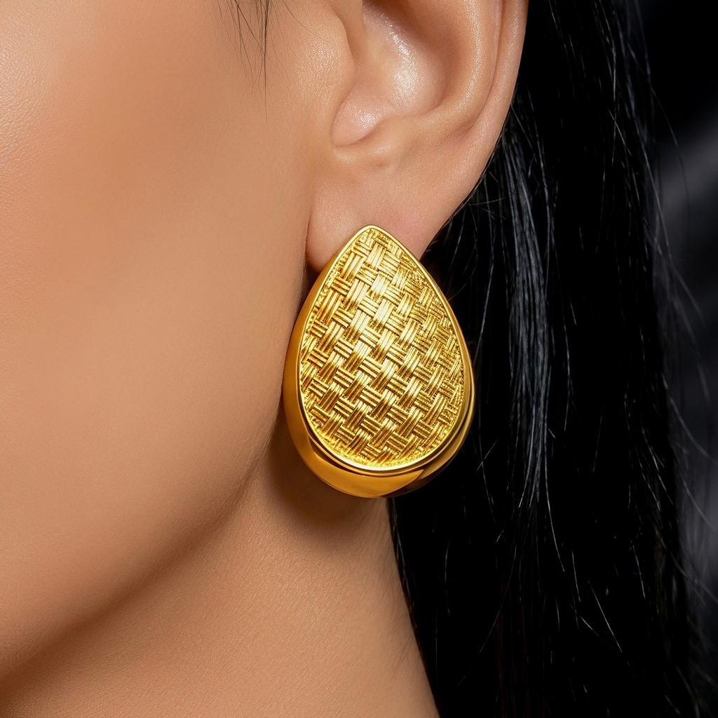 Gold-Tone Statement Pendant Jewelry Set, 4 Pcs