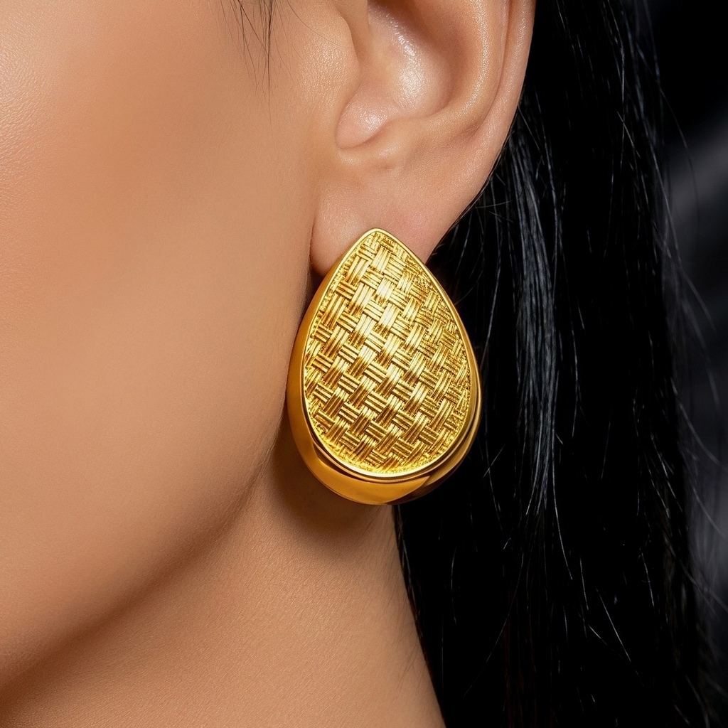 Gold-Tone Statement Pendant Jewelry Set, 4 Pcs