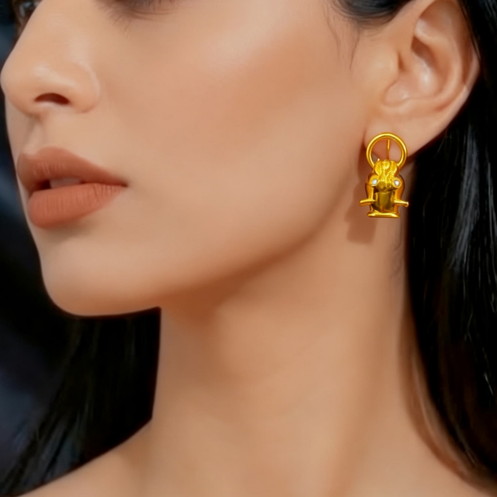 Gold-Tone Animal Link Jewelry Set, 4 Pcs