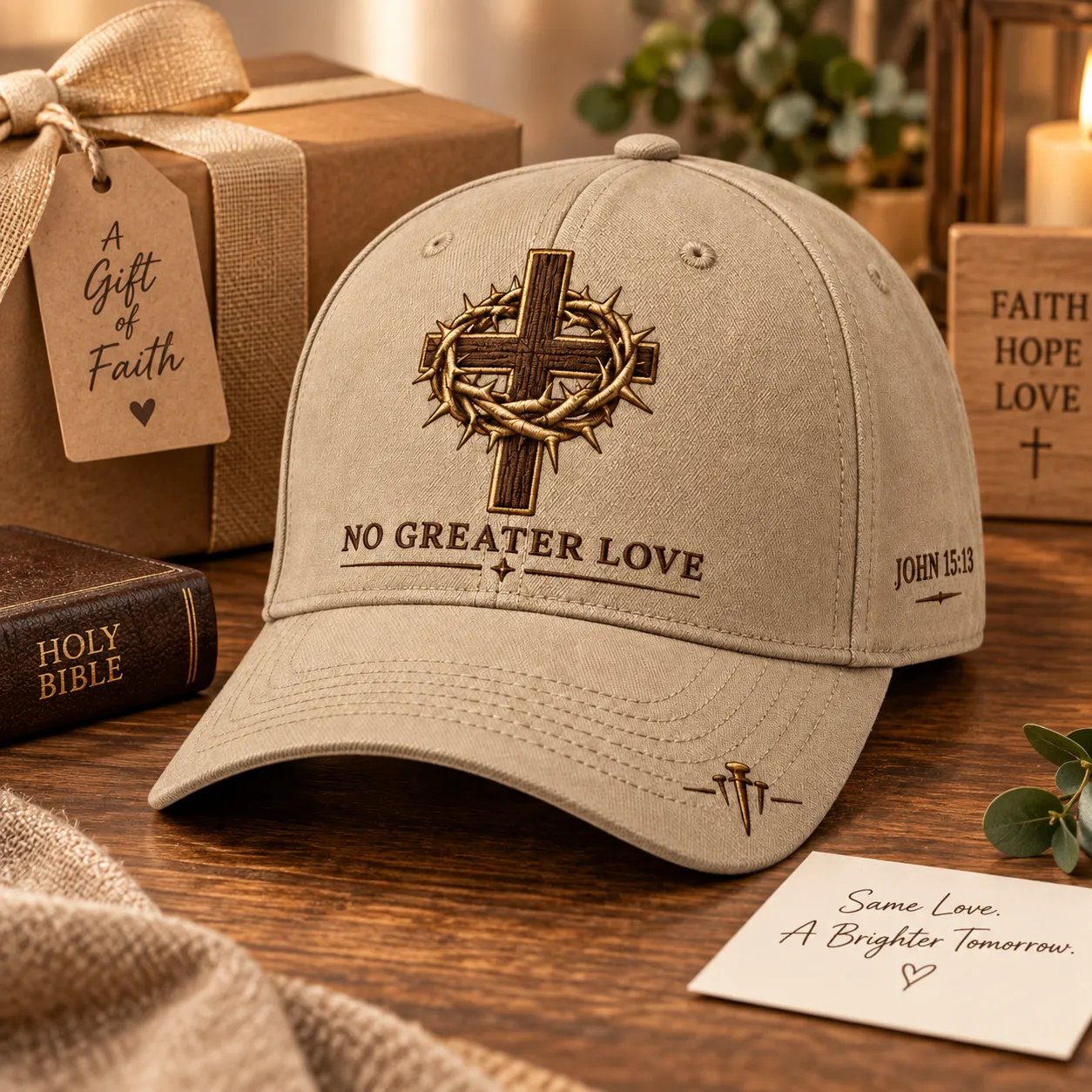 Christian faith baseball cap