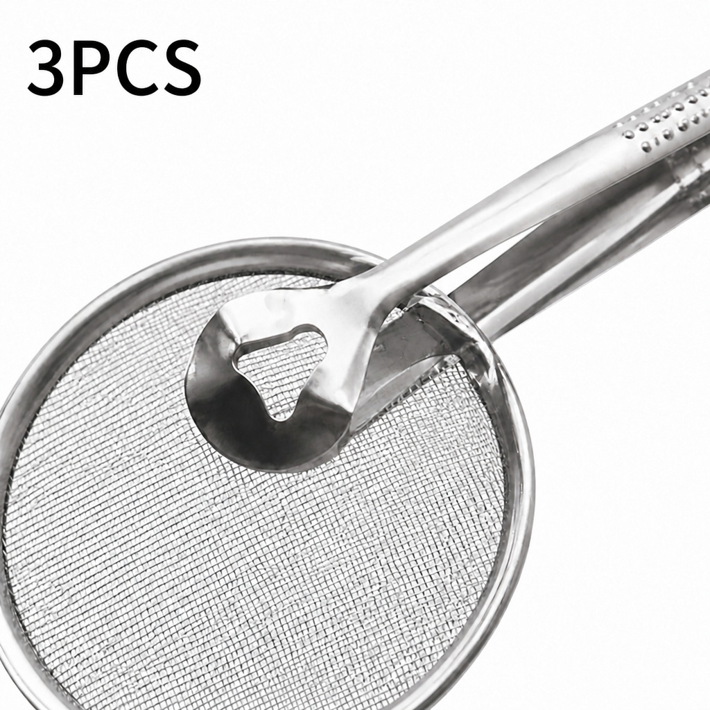 2-in-1 Strainer Tongs
