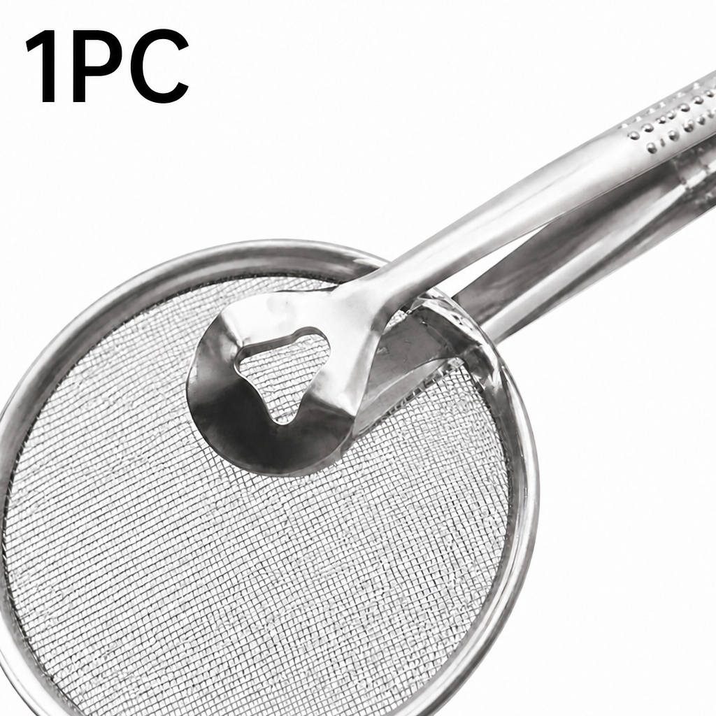 2-in-1 Strainer Tongs