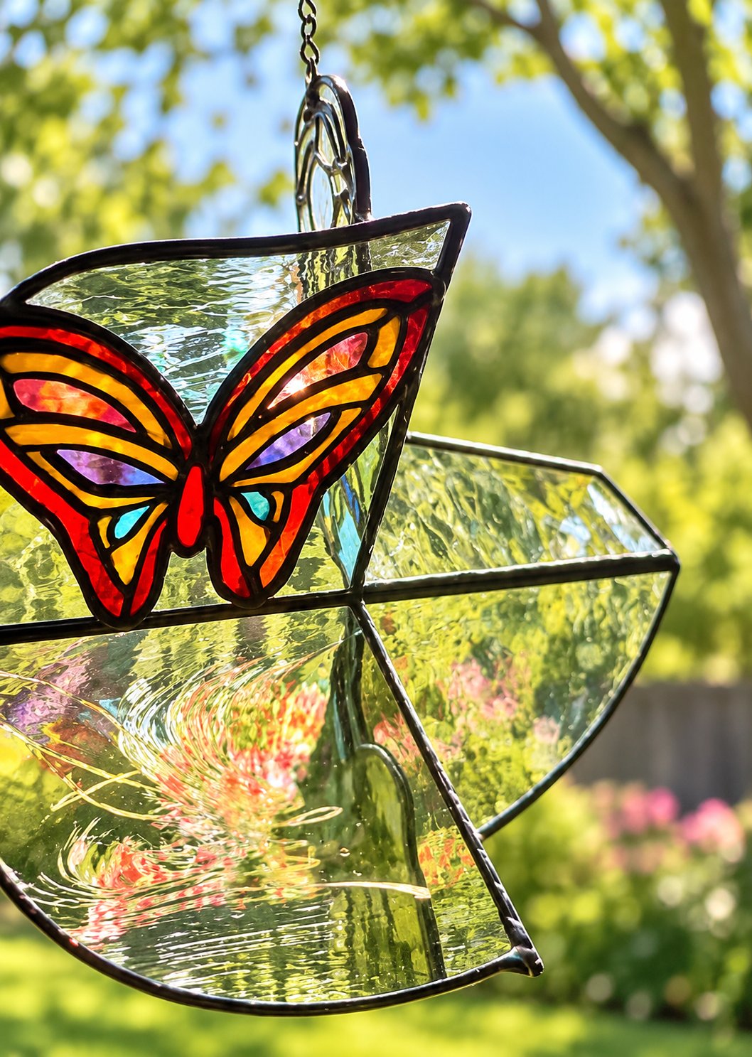 🔥LAST DAY 49% OFF -The Dolly 💃🎸 Handmade Stained Glass Spinner