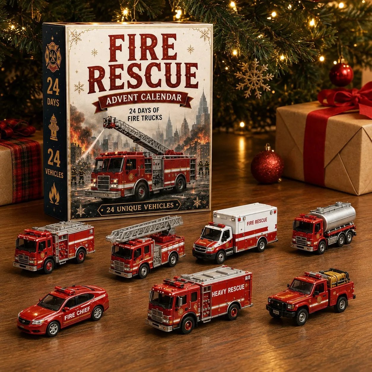 Vehicle advent calendar gift