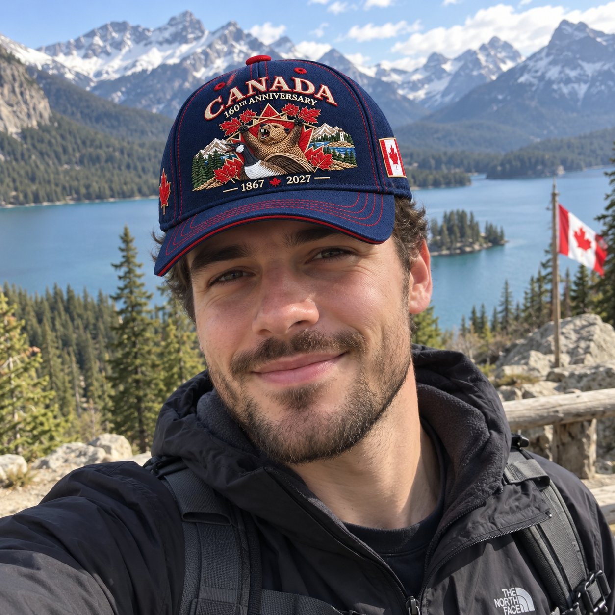 🔥LAST DAY 50% OFF - 🍁 Canada 160th Anniversary 1867–2027 - Premium Embroidered Heritage Ca